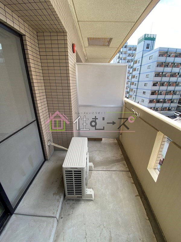 ミフネセントラルベア東淀川 ベランダ