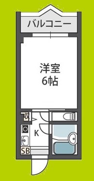 ロータリーマンション上新庄 間取り