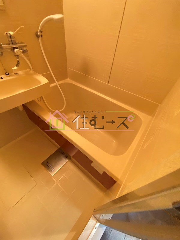 ロータリーマンション上新庄 風呂画像