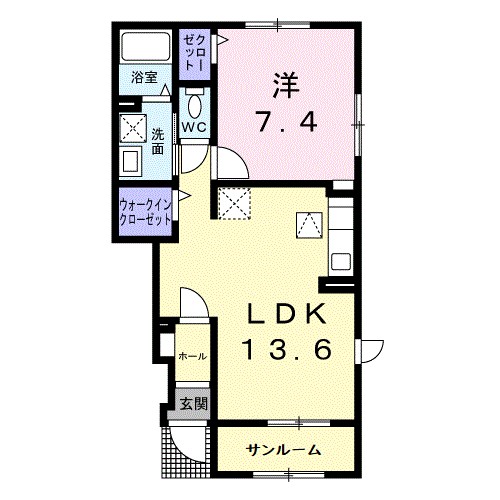 メゾン　ステラ 間取り