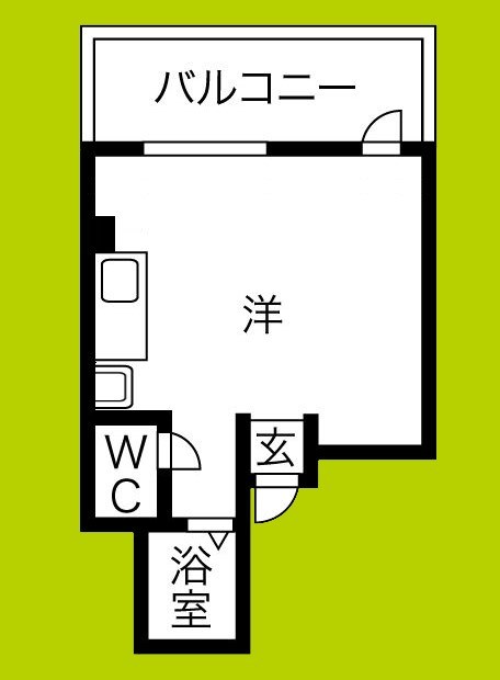 サンレスポワール天六 間取り