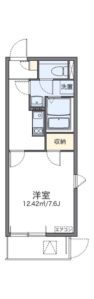 レオネクストＭＩＹＡＭＡ 間取り