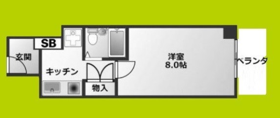エルデ大手前 間取り
