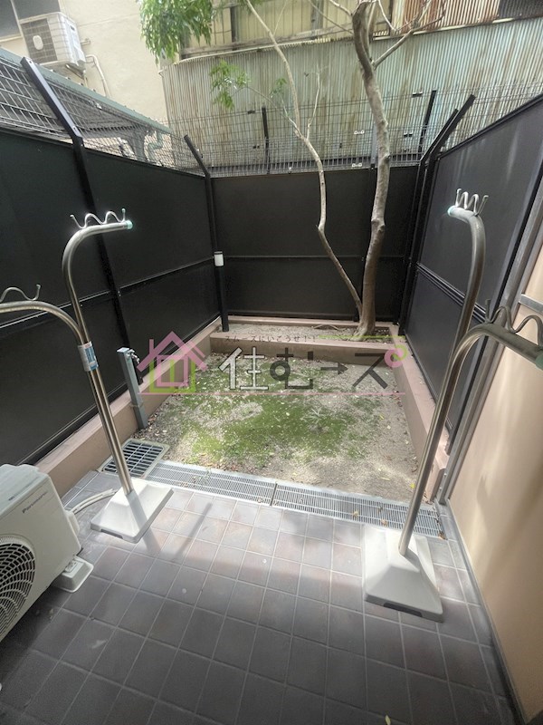 プレサンス本町リアルシティ ベランダ