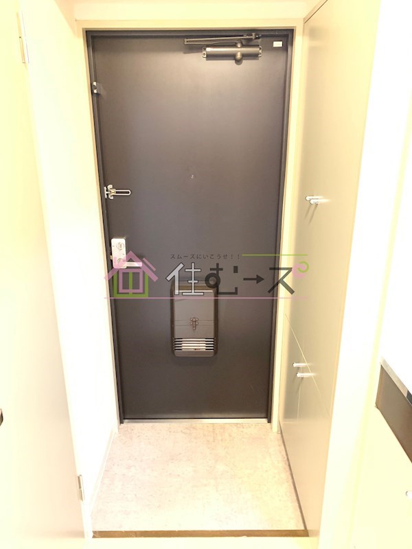 グランデージ新深江 玄関