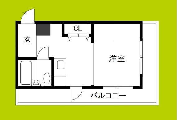 ニューハイツ川端 間取り