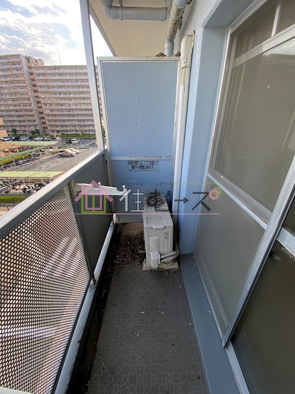 グランデール平野 ベランダ