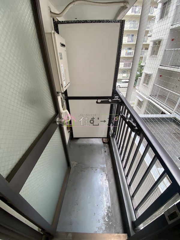 レジデンス山地 ベランダ