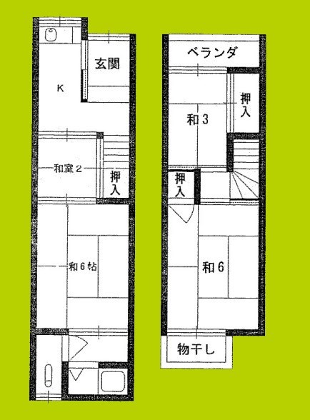 敬一借家 間取り