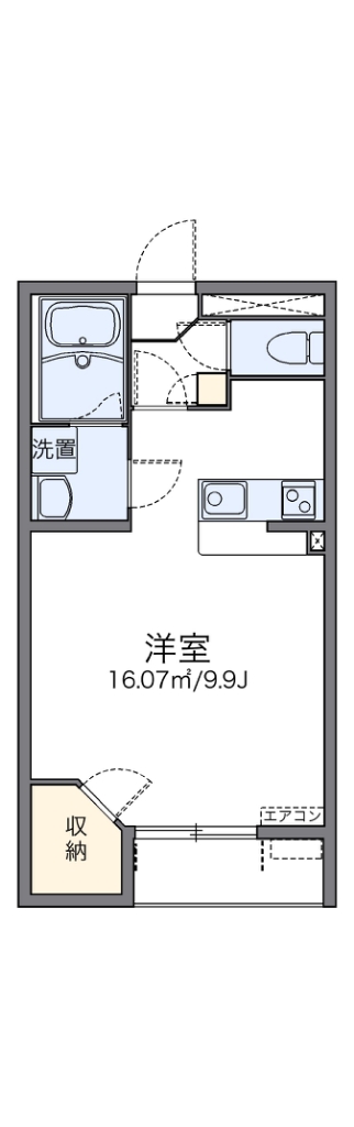 レオネクストキッショー３ 間取り