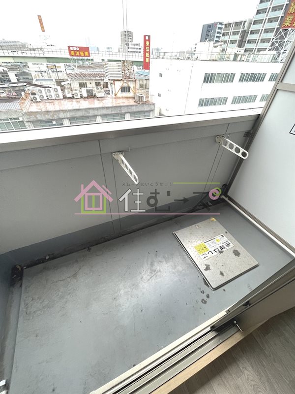 ハルあみだいけ ベランダ