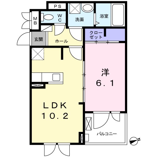 Ｙ・Ｙ・Ｙ　－　２２ 間取り