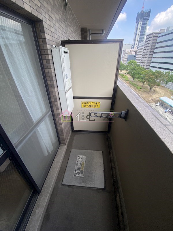 City Life クラウンハイム長堀通 ベランダ