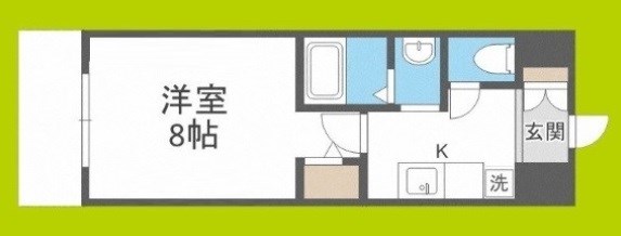 シャトー桜川 間取り