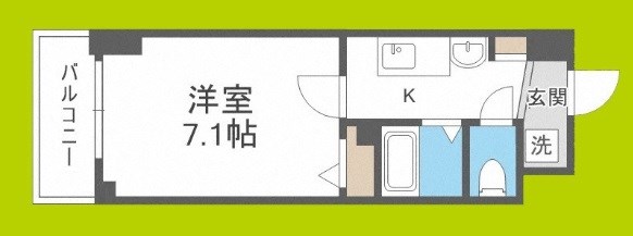 エスリードコート難波ウエスト 間取り