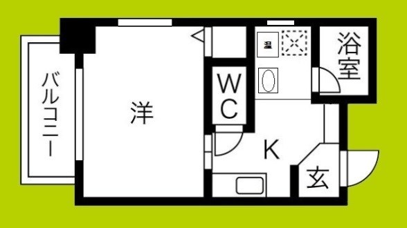 レバンガAP難波南Ⅱ 間取り