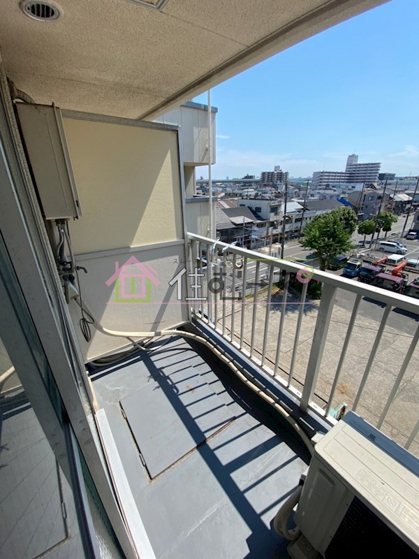 ルネッサンスクレージュ佃 ベランダ