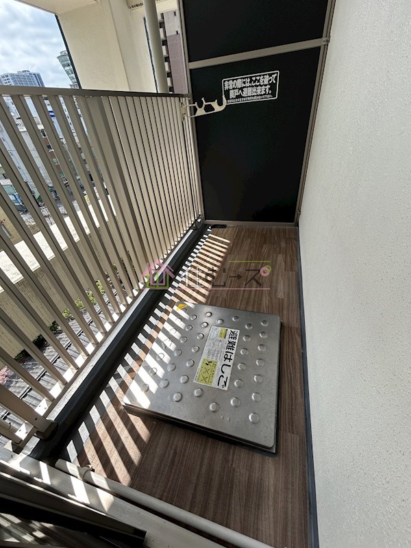 アクアプレイス北浜 ベランダ