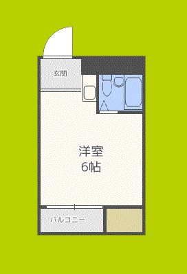 グランソシエ住之江 間取り