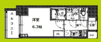 エスリードレジデンス大阪福島シティクロス 間取り