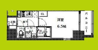 エスリードレジデンス大阪福島シティクロス 間取り