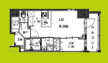 JMFレジデンス海老江 間取り