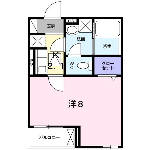 ジェントリー南船橋　Ⅲ 間取り