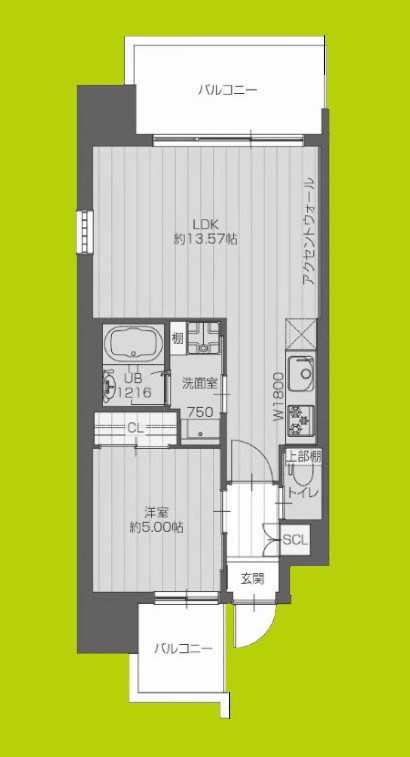 プレジオ御幣島ASIAN 間取り