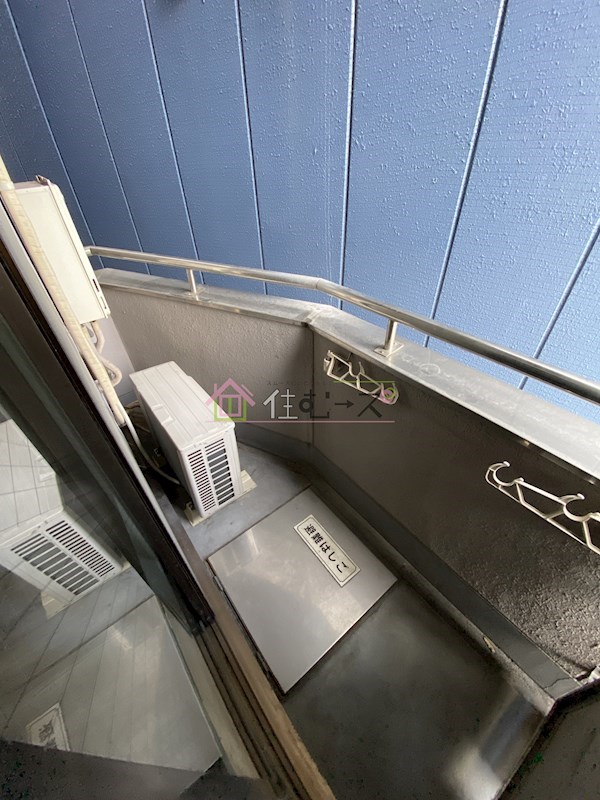 杭全ダイヤモンドライフ ベランダ