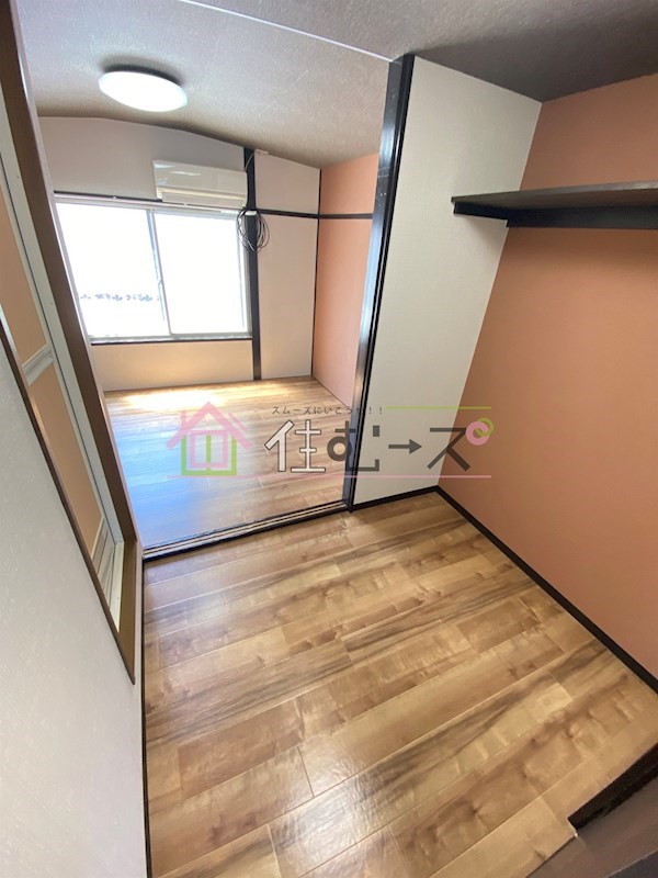 東住吉区湯里　文化住宅 ベッドルーム