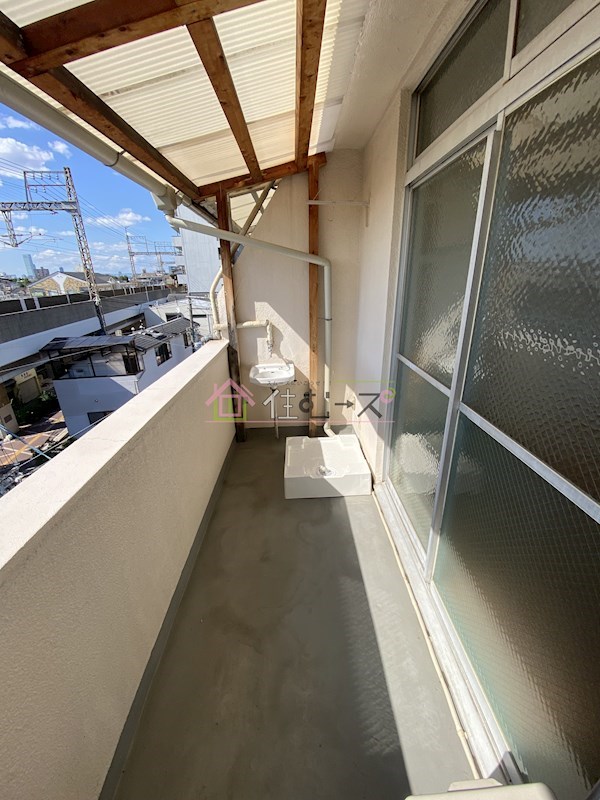 グリーンハイツ ベランダ