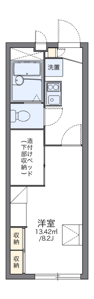 レオパレスフレンズ 間取り