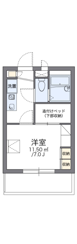 レオパレスｍｅｒｖｅｉｌｌｅ 間取り