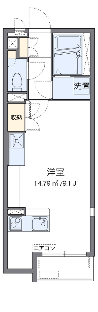 ミランダヴィラ曽根Ｄ 間取り