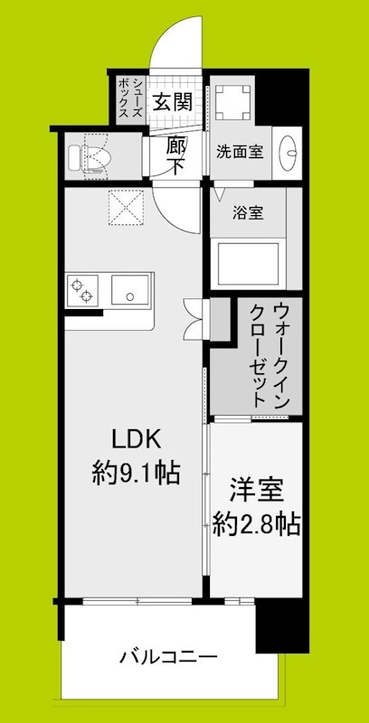 セレニテ東三国ミラク 間取り
