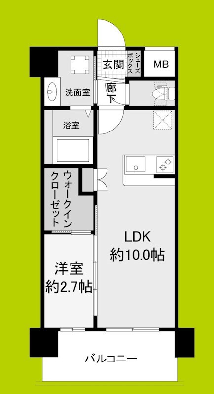 セレニテ東三国ミラク 間取り図