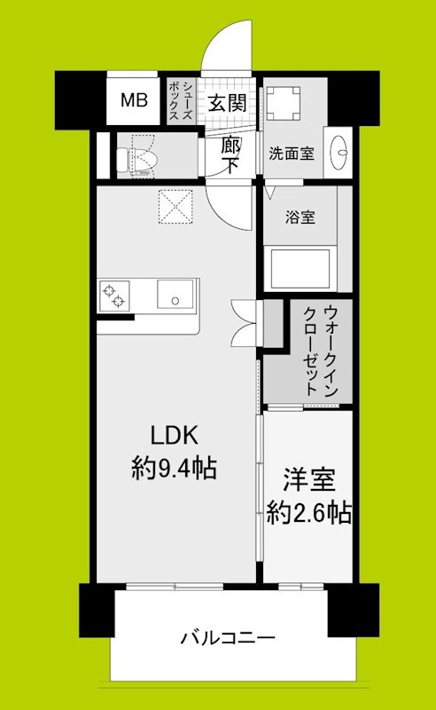 セレニテ東三国ミラク 間取り図