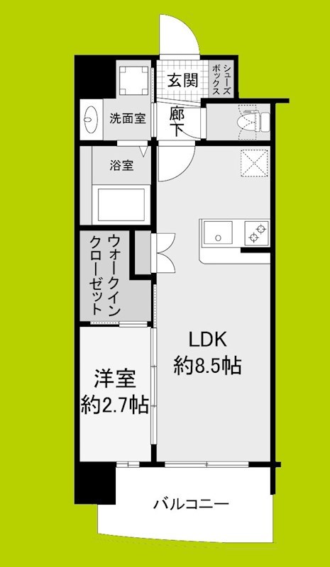 セレニテ東三国ミラク 間取り図