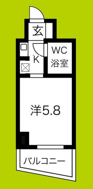 フィオーレ都島北 間取り