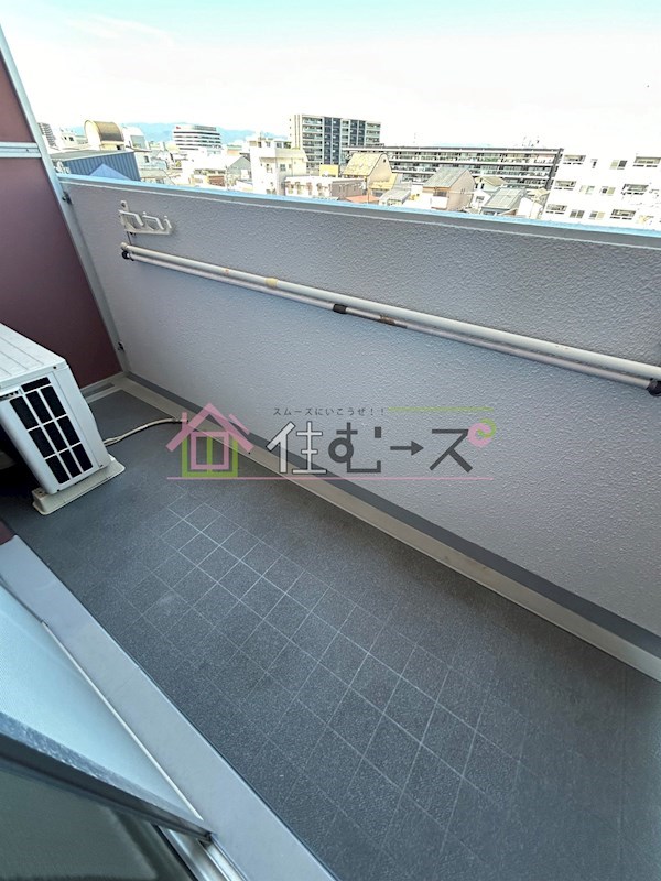 デ・リード塚本 ベランダ