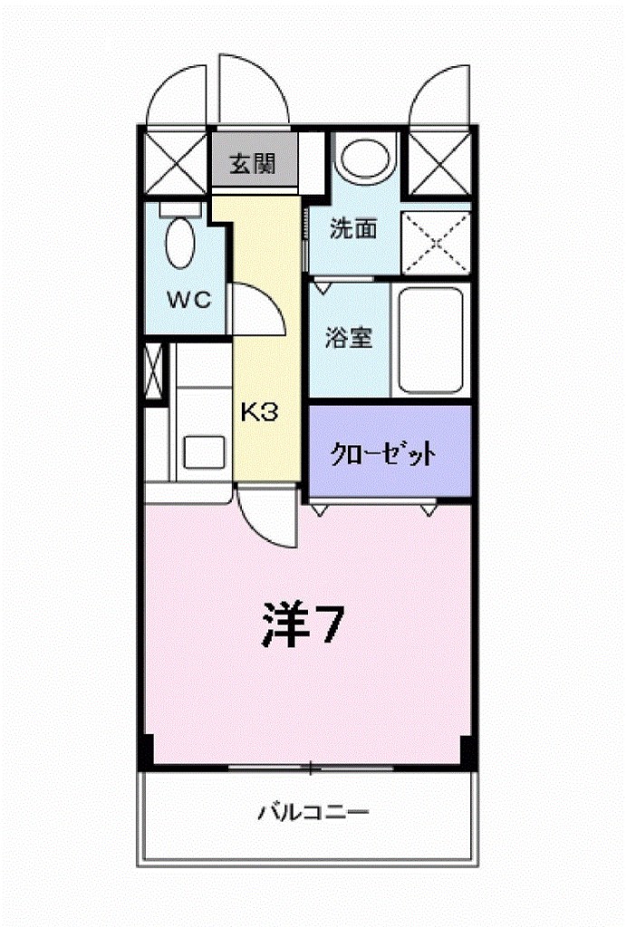 ウィンコート甲子園 間取り