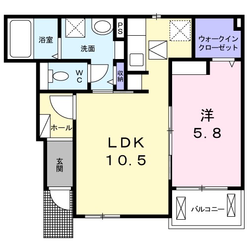 サンリット　アライブⅡ 間取り