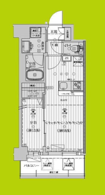 ファーストフィオーレ江坂ガーデン 間取り