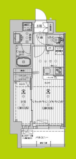 ファーストフィオーレ江坂ガーデン 間取り