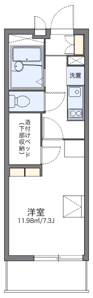 レオパレスサルース 間取り