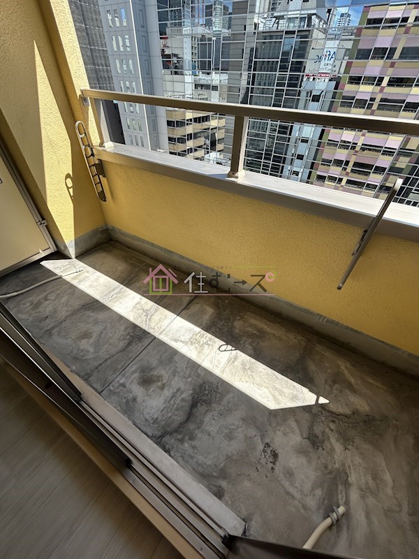 ロイヤルメゾン北浜 ベランダ