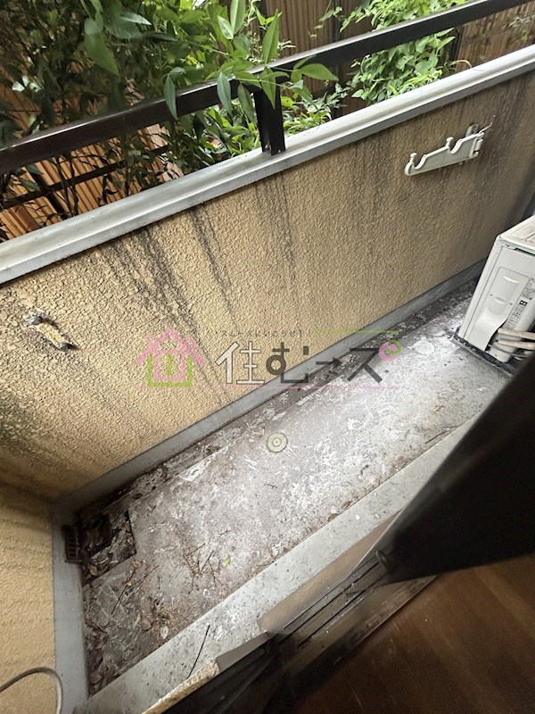 ビルシャナ長居 ベランダ