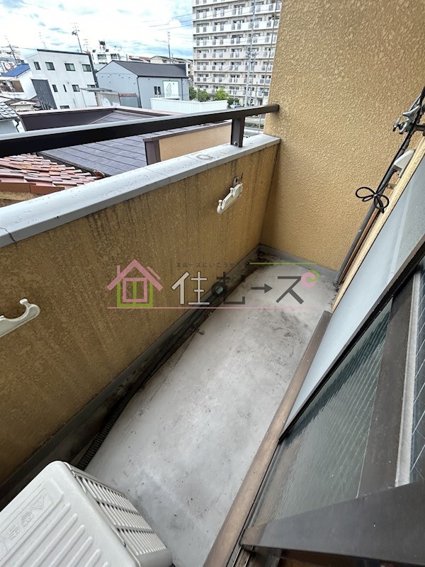 ビルシャナ長居 ベランダ