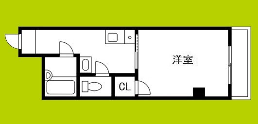 ビルシャナ長居 間取り