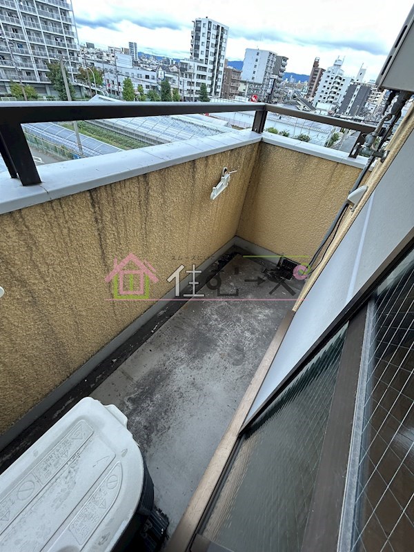 ビルシャナ長居 ベランダ